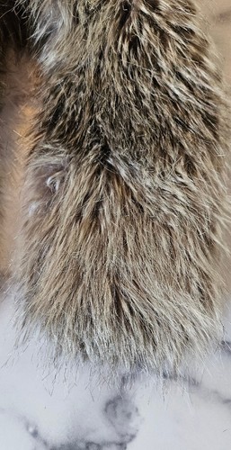 CrewCuts Scarf Girls Faux Fur Tan Neck Wrap One Size Winter Neck Warmer - Picture 5 of 9