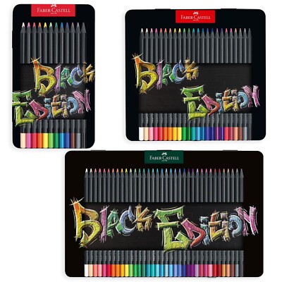Faber-Castell Black Edition Farbstifte Supersoft Stifte Geschenkdose