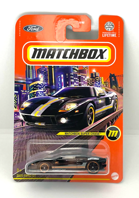 Matchbox Super Chase 2025 Case J 2005 FORD GT with FREE Protector