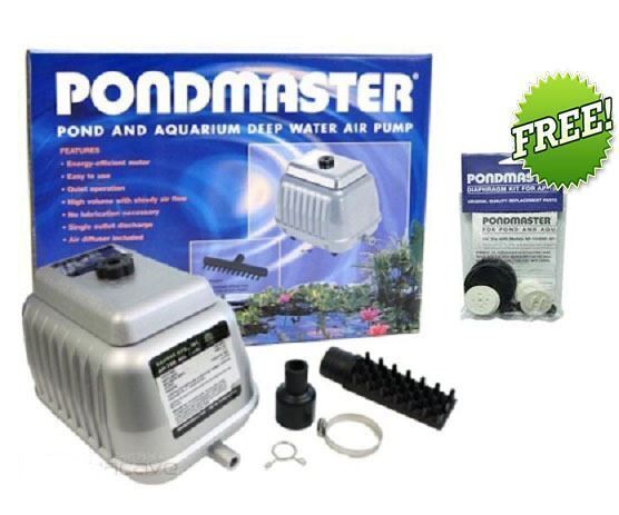 Pondmaster AP-20 Air Pump – 1700 Cu In/min For Ponds, Aquariums & Water Features