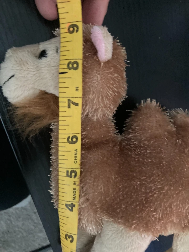 Camel Brown Ganz Webkinz HM341  Plush Approx 9" Cute, No Code Toy Stuffed - Image 4 of 4