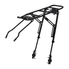 Bicycle Luggage Rack Universal Adjustable Bike Cargo Rear Rack Heavy Duty