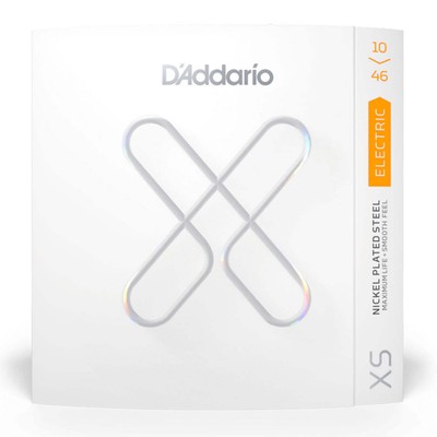 D'Addario XSE1046 Regular Light Coated Electric Strings, 10-46