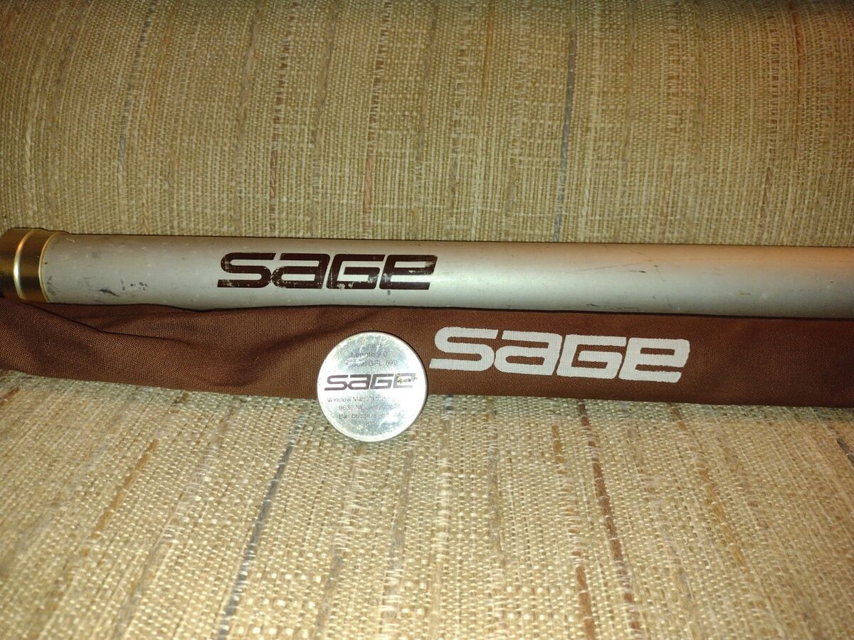 SAGE　Fly Rod VPS 690 GRAPHITE III　＃６　9ft Sage 2 piece VPS 690 Graphite III 9' line #6 with bag and tube