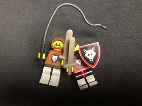 Lego 6038 Wolfpack Wolfpack Renegades Knights Castle Wolf Knight Carriage from 1992