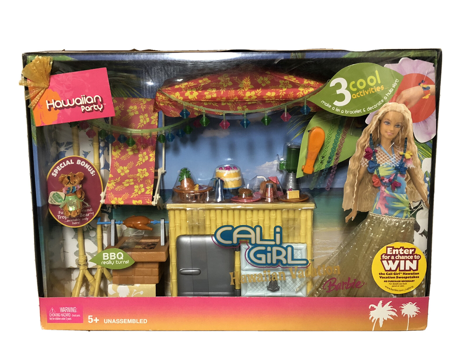 barbie hawaiian hut