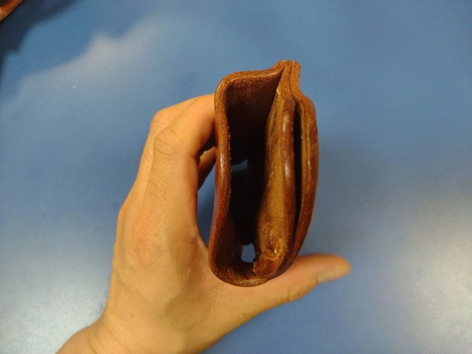 Vintage NEW Galco Glock 17 19 22 23 9mm Premium Small Of Back Leather Holster RH - Image 4 of 4