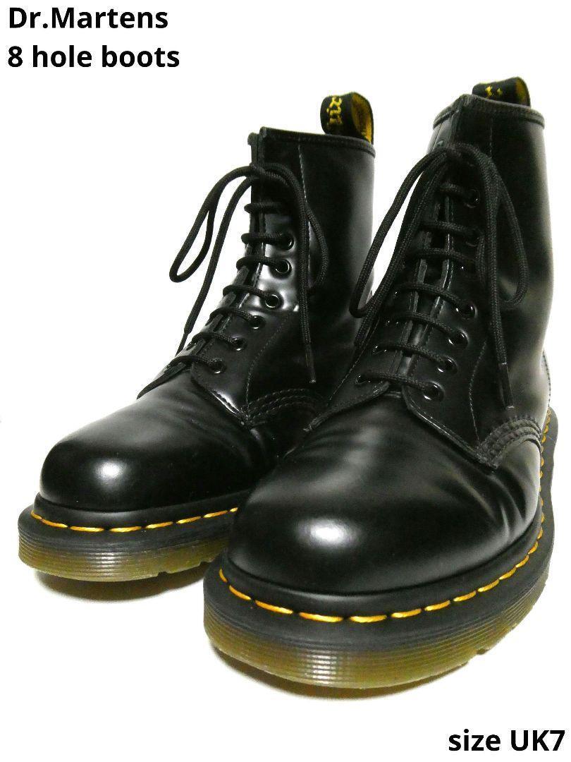Popular Size Uk7 Dr. Martens 8 Holes Black 25.5-26.0 Current Popular Size Uk7 Dr. Martens 8 Holes Black 25.5-26.0 Current