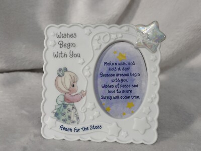 Precious Moments Photo Frame ''Wishes Begin With You'' Reach For The Stars 