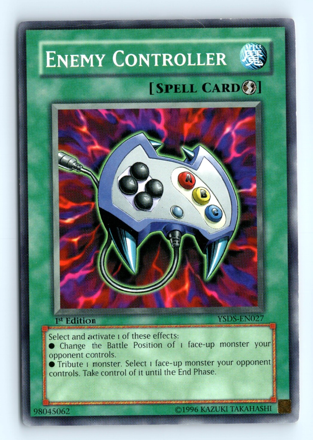Yu-Gi-Uh Enemy Controller #YSDS-EN027 Starter Deck: Syrus Truesdale tcg LP