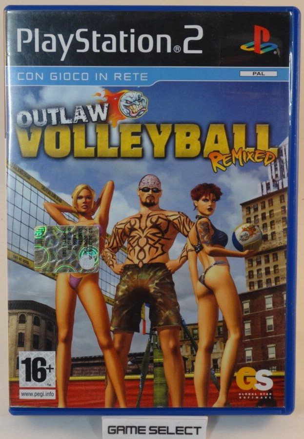 Outlaw Volleyball Remixed Sony PS2 Playstation 2 Pal - Original Complet