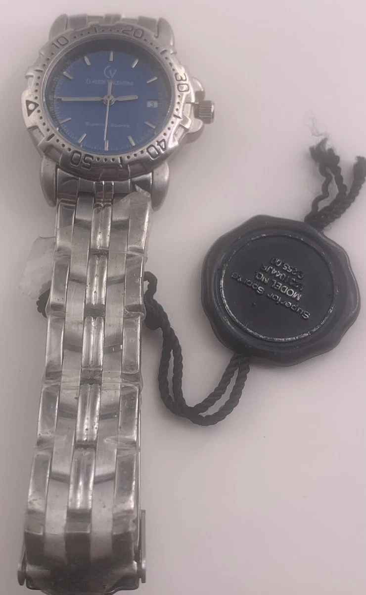 Women s Claude Valentini Superior Sports Quartz Watch eBay