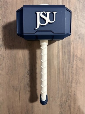 College Jackson State Themed Mjolnir Thor's Hammer