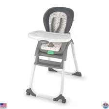 Ingenuity Full Course 6-in-1 High Chair - Baby to 5 Years Old, 6 Convertible