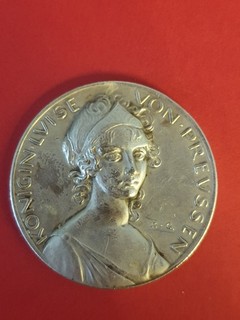 Medaille 1910 Luise Von Preussen V. K.Goetz