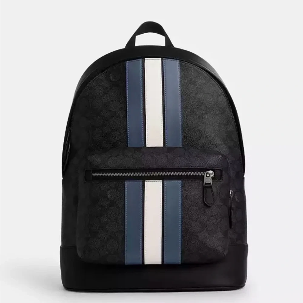 COACH ダークグレー バックパック Coach Backpack Gray Bags for Men for sale - eBay