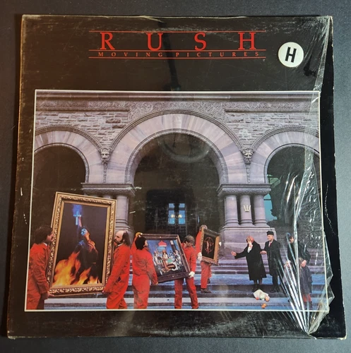 1981 RUSH 1ST PRESS MOVING PICTURES MERCURY SRM-1-4013 RICHMOND PRESS RL/HW *EXC