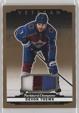 2022-23 Upper Deck Parkhurst Champions Patch 13/25 Devon Toews #191 Patch 0rl9