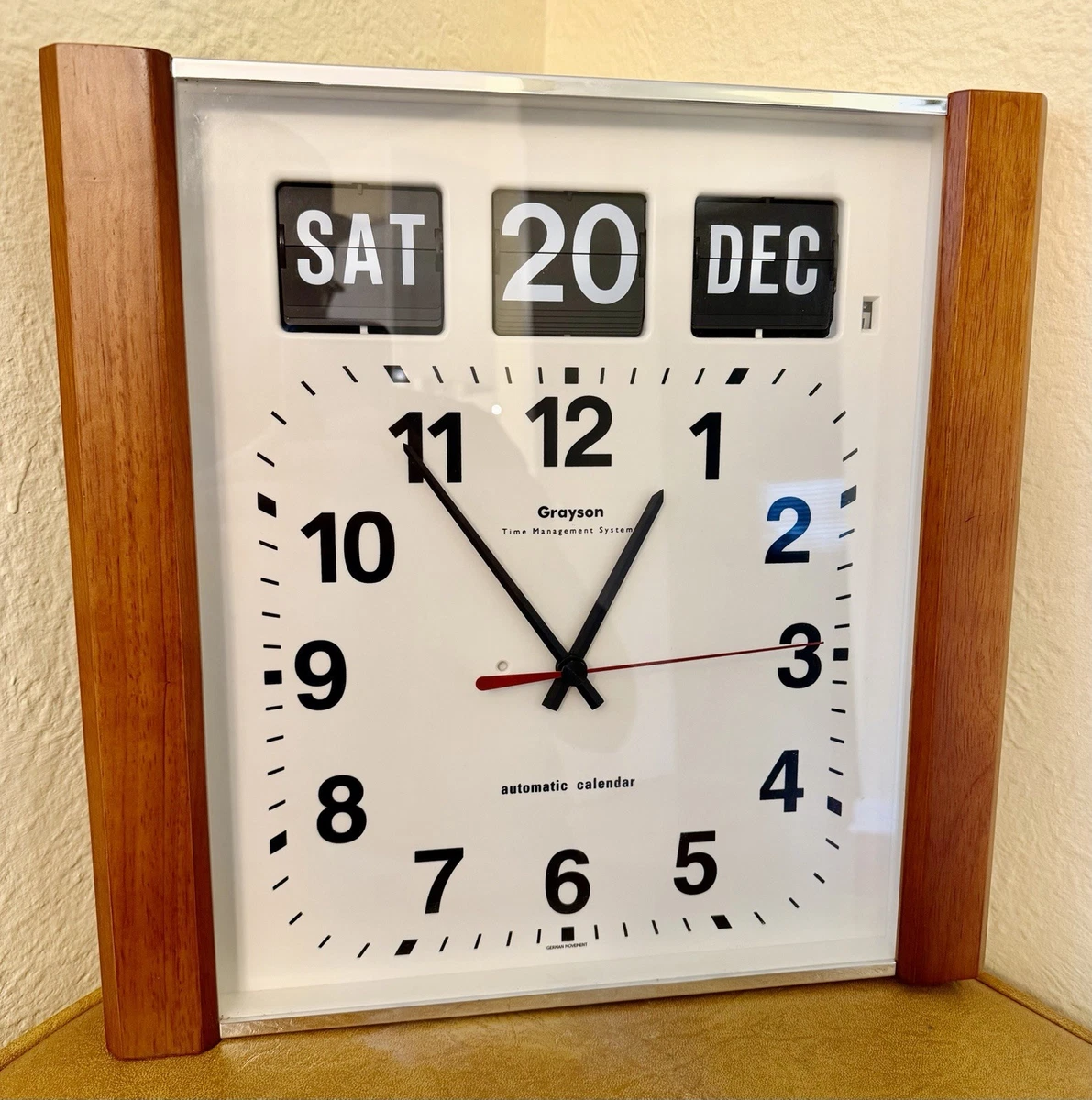Wooden Flip Wall Clocks for sale | eBay