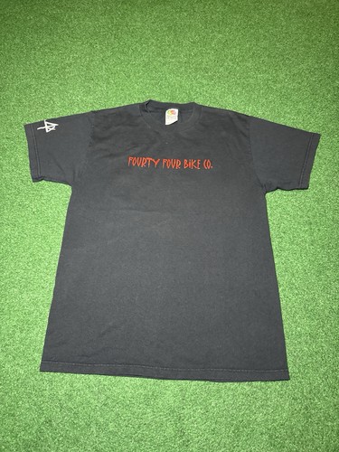 Y2K 44 Bike Co Fourty Four Custom Bikes Medium Grunge T Shirt