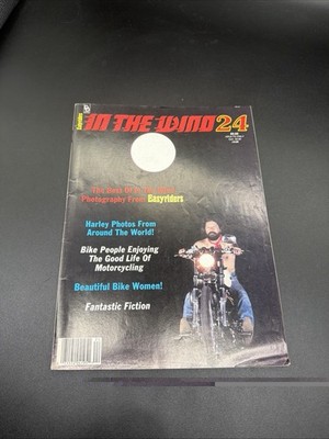 In The Wind Easyriders Magazine # 24 1986 photography Harley Davidson Motorcycle
