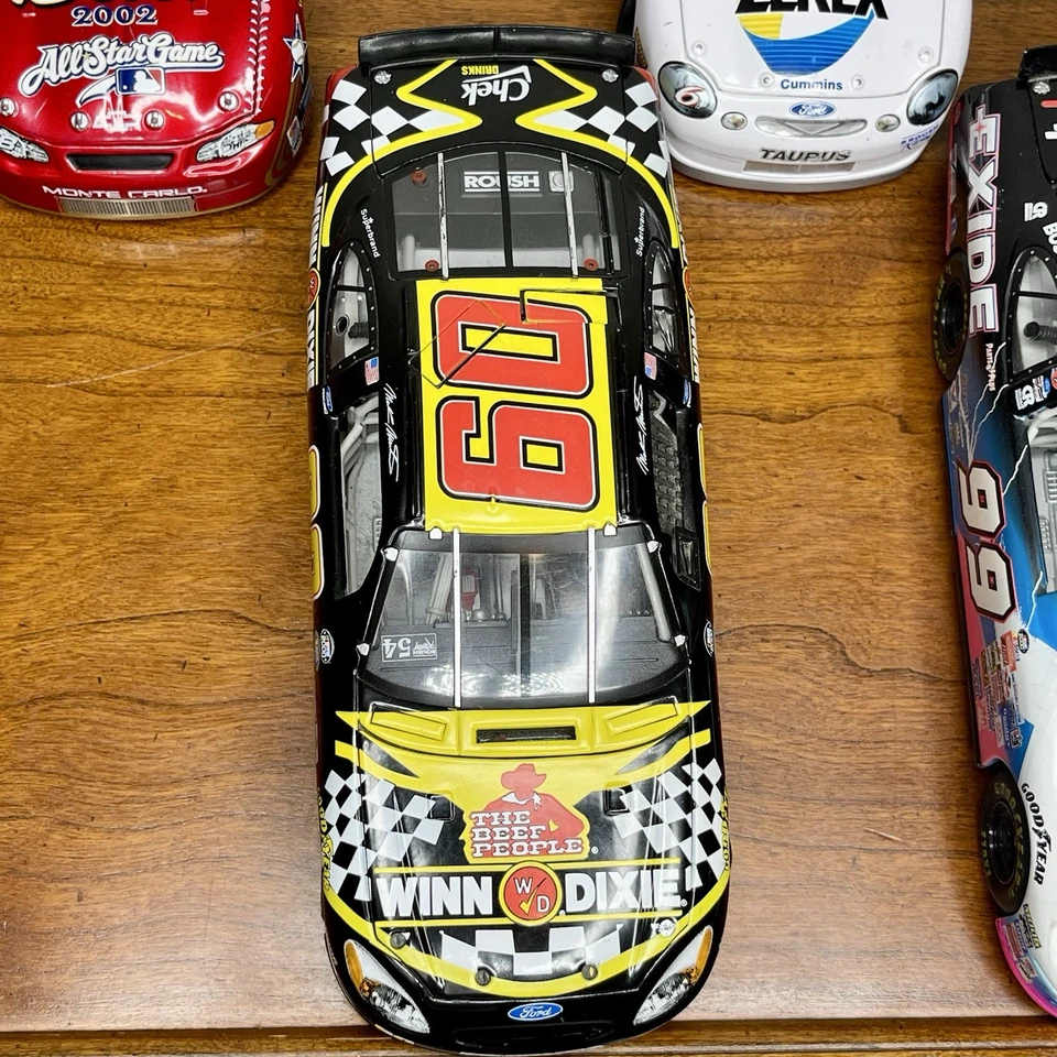 LOTE 5 Vintage 2000s Escala 1/24 Diecast NASCAR Winn Dixie Exide Dale Earnhardt Foto 2 de 4