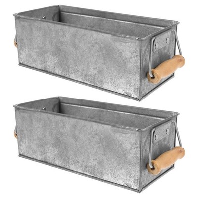 2 Pcs Blumen Übertöpfe Blumenhalter Pflanzgefäß Für Den Innenbereich