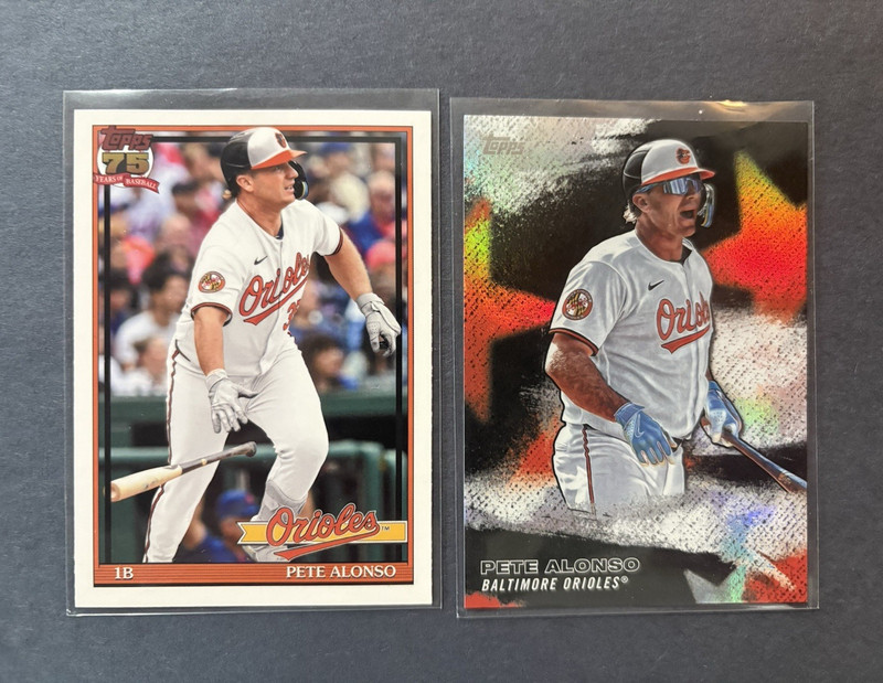 Topps 2026 MLB Baltimore Orioles 2-Card Lot Stars of MLB Insert Pete Alonso