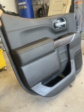 Chevy Silverado Rear Driver Side Door Panel Black Chevy Silverado Rear Driver Side Door Panel Black
