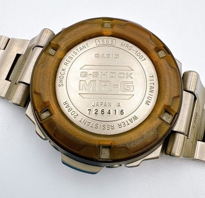 CASIO MRG-100T Vintage G-Shock Men Quartz Titanium Watch Japan