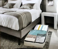 Under Bed Storage Box Organizer 30 Inch Large Dustproof Zipper Storage Bag