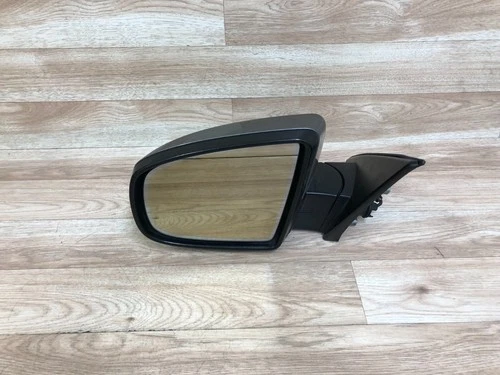 BMW OEM E71 X6 FRONT DRIVER SIDE EXTERIOR DOOR MIRROR WITH CAMERA GRAY 08-14