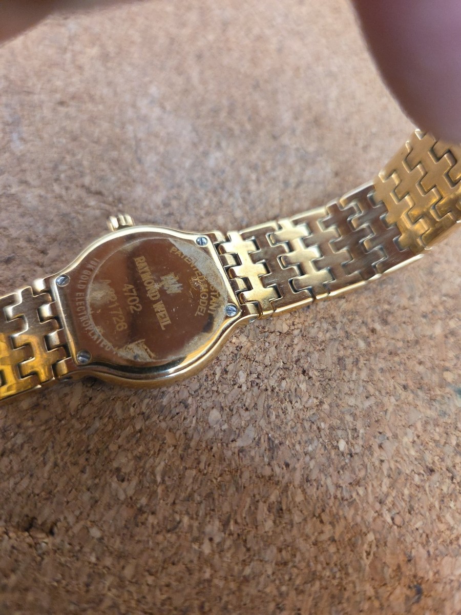Raymond Weil 4702 Fidelio Gold Plated Ladies Swiss Quartz Watch