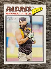 2026 Topps Heritage Fernando Tatis Jr #322 Image Variation SP San Diego Padres
