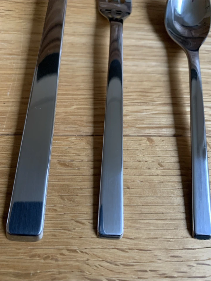 WMF Cromargan Protect Design Besteck Set Kaffee Messer Gabel Löffel unbekannt - Bild 3 von 4