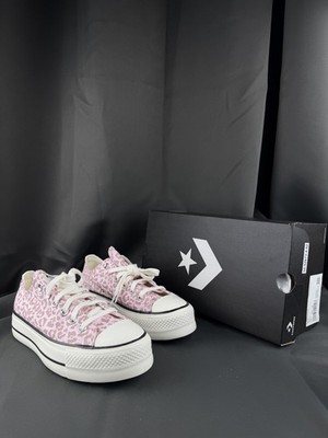 Converse Chuck Taylor All Star Lift Ox Damen Sneaker Low Plateau Leo EU 39,5