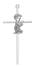 Mcvan 6 Silver Boy Wall Cross Baby Infant Christening Baptism Shower By