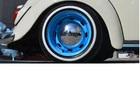17'' Rims Black White Wall Portawall Tire insert trim set of 4 Flapper Sidewall