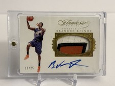 Brandon Knight 2015 Panini Flawless GOLD /49 #PA-BK Patch Auto PHOENIX SUNS