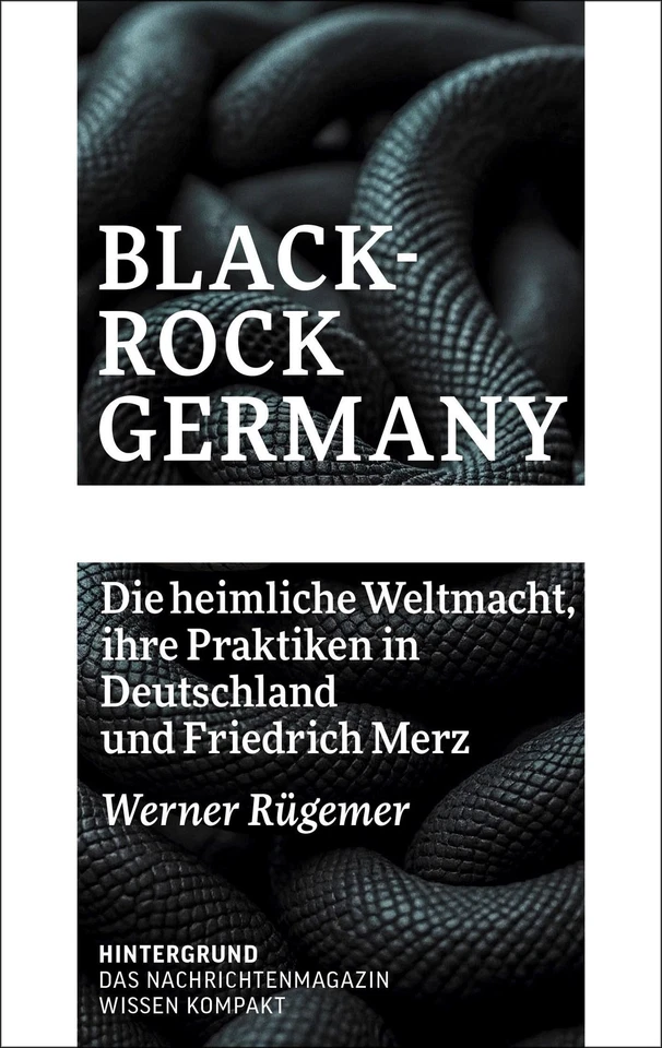 BlackRock Germany ~ Werner Rügemer ~  9783910568174 - Bild 1 von 4