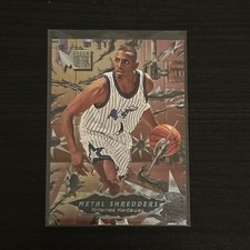 1996-97 FLEER METAL METAL SHREDDERS ANFERNEE HARDAWAY ORLANDO MAGIC #239 NM