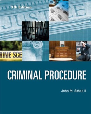 Criminal Procedure by John Scheb, II (English) Paperback Book