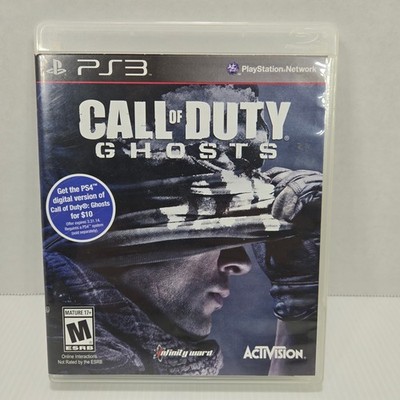 Call of Duty Ghosts PlayStation 3 PS3 Blu Ray Video Game Complete