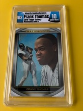 FRANK THOMAS 2019 TOPPS GALLERY MASTERPIECE GRADED 10 BY IGS -- BASEBALL