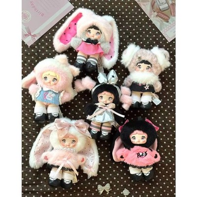 Top Toy Nommi Pink Energy Series Mystery Box Plush Doll Cute Collectible Pendant