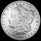 1892-O Morgan Silver Dollar, AU++