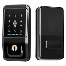 Aluminum Keyless Door Lock Set w/ Touchpad, IC Card, Auto-Lock  Backlit Keypad