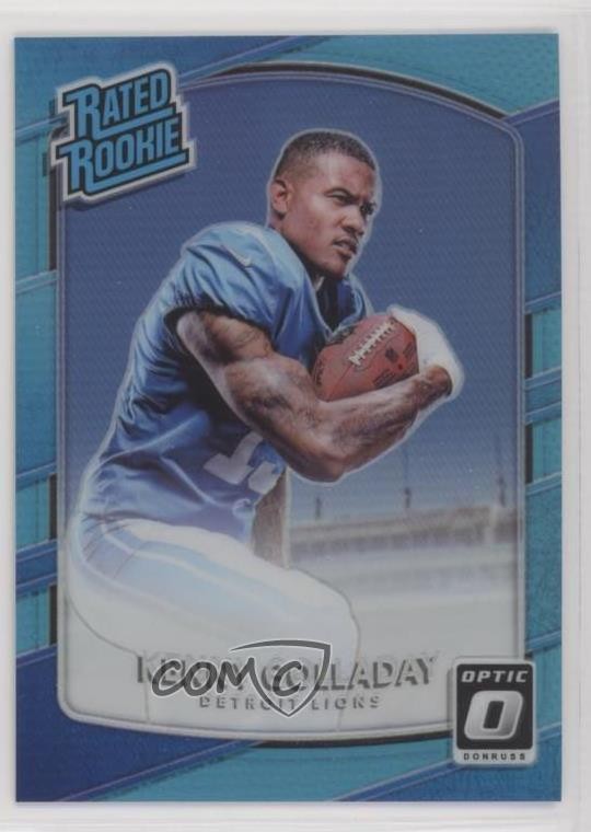 2017 Donruss Optic Rated Rookie Aqua Prizm /299 Kenny Golladay #175 Rookie RC