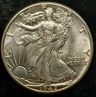 1942 50C DAZZLING BLAST Walking Liberty Half Dollar