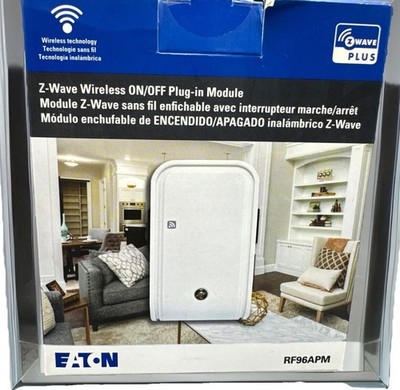 Eaton Z-Wave Plus wireless On/Off 125 Volt 2-Outlet Indoor Smart Plug {50}